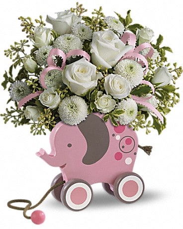 MiGi Baby Elephant by Teleflora - Pink