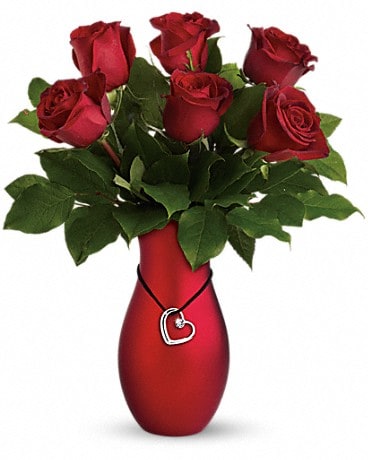 Passion's Heart Bouquet by Teleflora