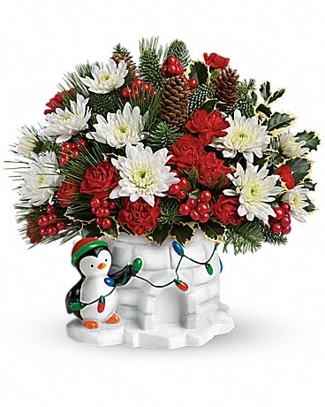 Send a Hug® Deck The Igloo by Teleflora