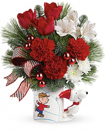 Skating With PEANUTS® Mug by Teleflora