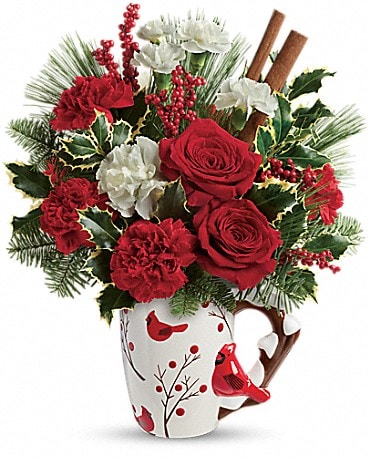 Send a Hug® Wings Of  Winter by Teleflora