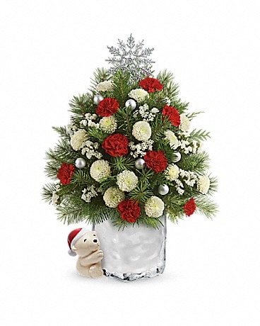 Send a Hug® Cuddly Christmas Tree by Teleflora