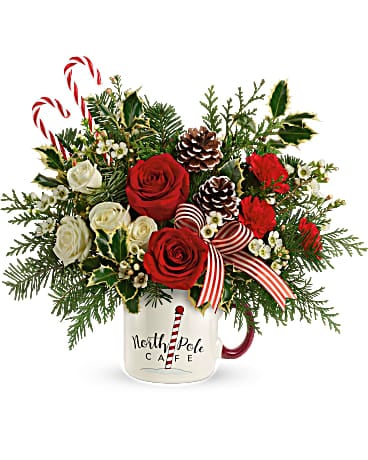 Send a Hug® Cozy Holiday Mug by Teleflora