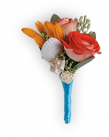 Sunset Magic Boutonniere