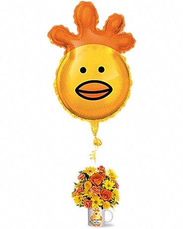 Teleflora's Dr. Chicken Bouquet