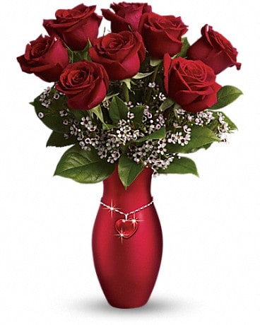 Teleflora's All My Heart Bouquet - Red Roses