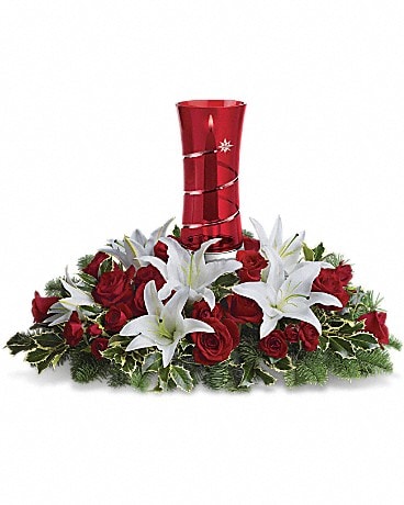 Teleflora's Wondrous Night Centerpiece
