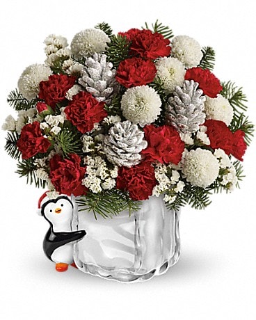Teleflora's Merry Penguin Send a Hug