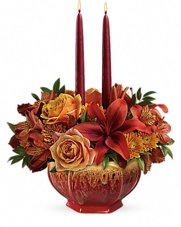 Teleflora's Bounty Of Beauty Centerpiece