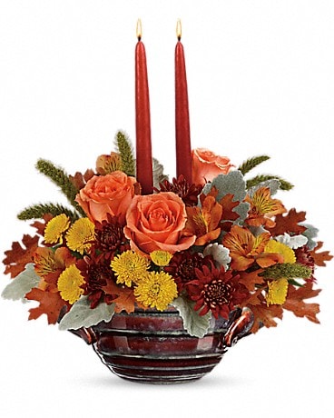 Teleflora's Celebrate Fall Centerpiece