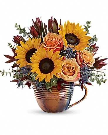 Teleflora's Golden Gratitude Bouquet