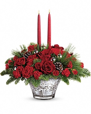 Teleflora's All That Glitters Centerpiece