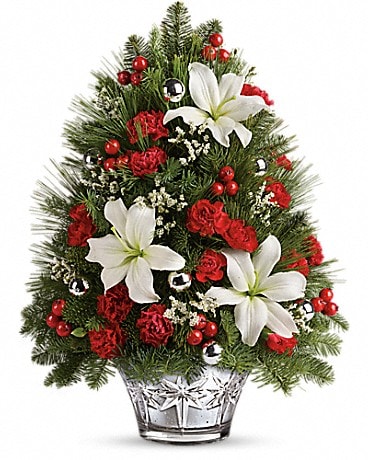 Teleflora's Festive Trimmings Tree