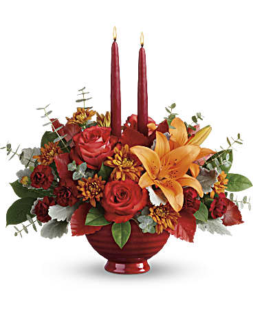 Teleflora's Autumn In Bloom Centerpiece