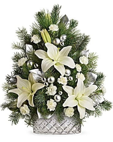 Teleflora's Sparkling Silver Tree