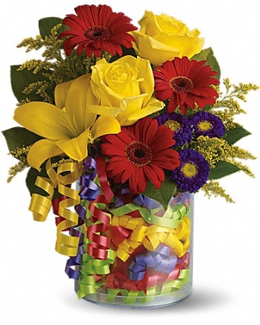 Teleflora's Birthday Ribbon Bouquet