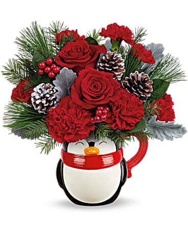 Teleflora's Send A Hug® North Pole Penguin