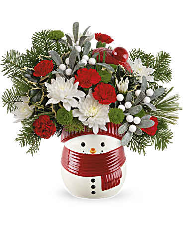 Teleflora's Frosty Wishes Bouquet