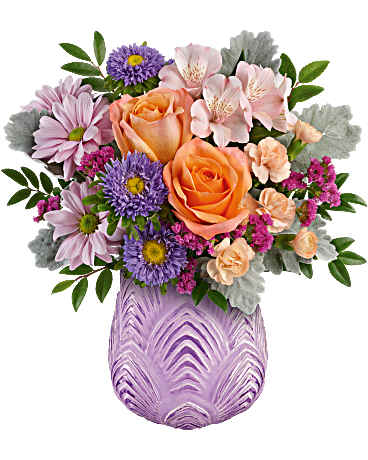 Teleflora's Brilliant Purple Bouquet