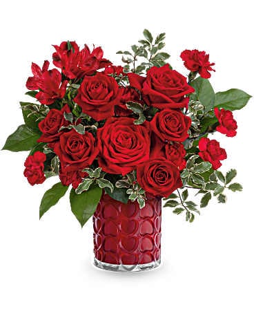Teleflora's Radiant Hearts Bouquet