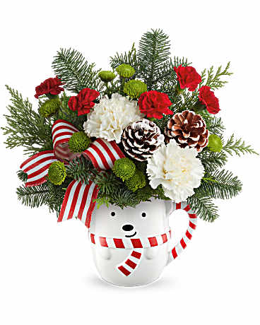 Teleflora's Send A Hug® Bear Hugs & Wishes Bouquet