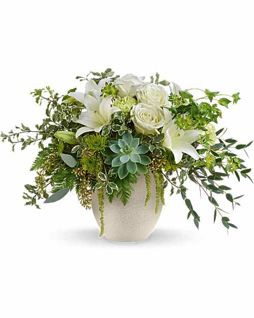 Teleflora's Cloud Petals Bouquet