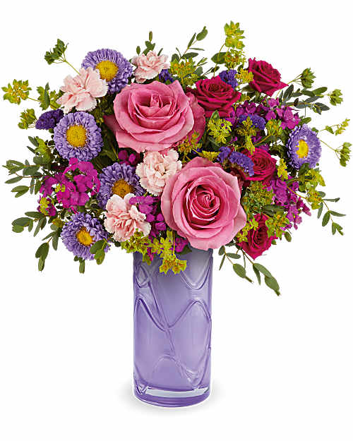 Teleflora's QA Painted Petals Bouquet