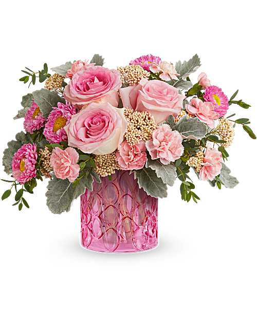 Teleflora's Pink Haze Bouquet