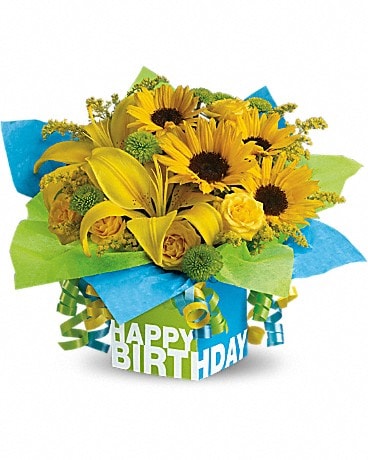 Teleflora's Sunny Birthday Present