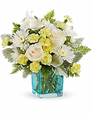 Teleflora's Evergreen Meadows Bouquet