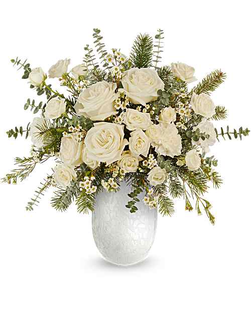 Teleflora's Snowy Elegance Bouquet