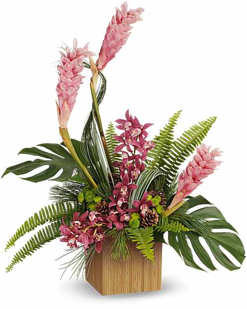 Teleflora's Palm & Pine Bouquet